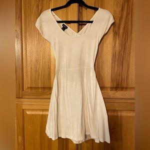Women’s skater dress - back cut out - white - rue21 - size medium